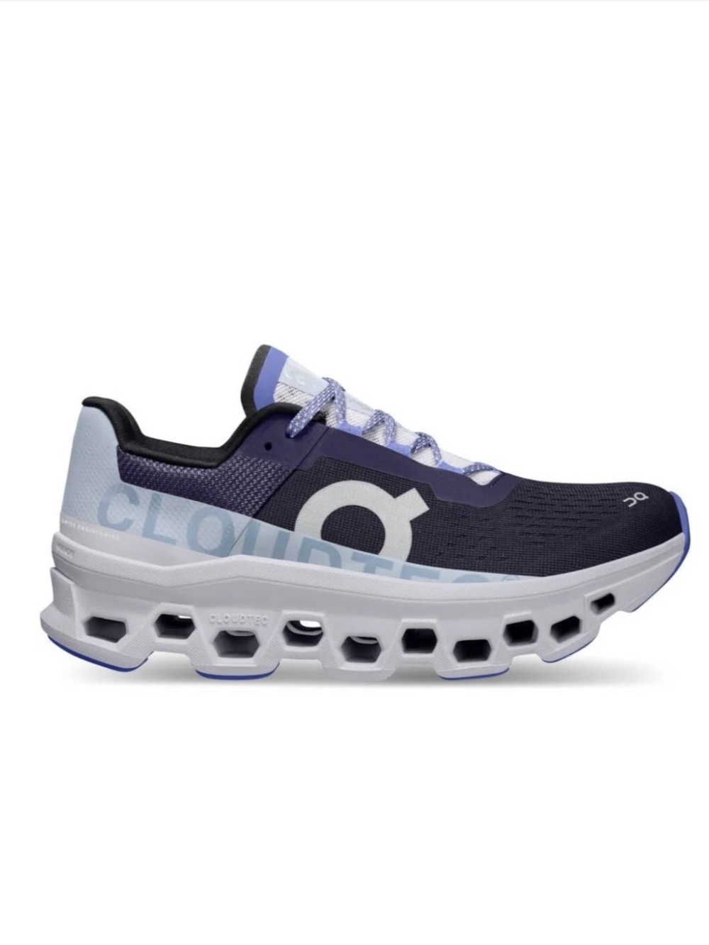 On Cloudmonster Running Acai/Lavender Women’s 7 61.99026 As New, no Box!